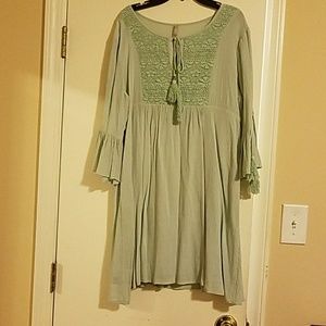 Ladies Mint Green Dress